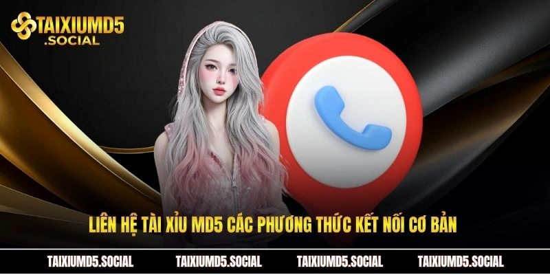 Liên hệ Tài xỉu MD5 các phương thức kết nối cơ bản